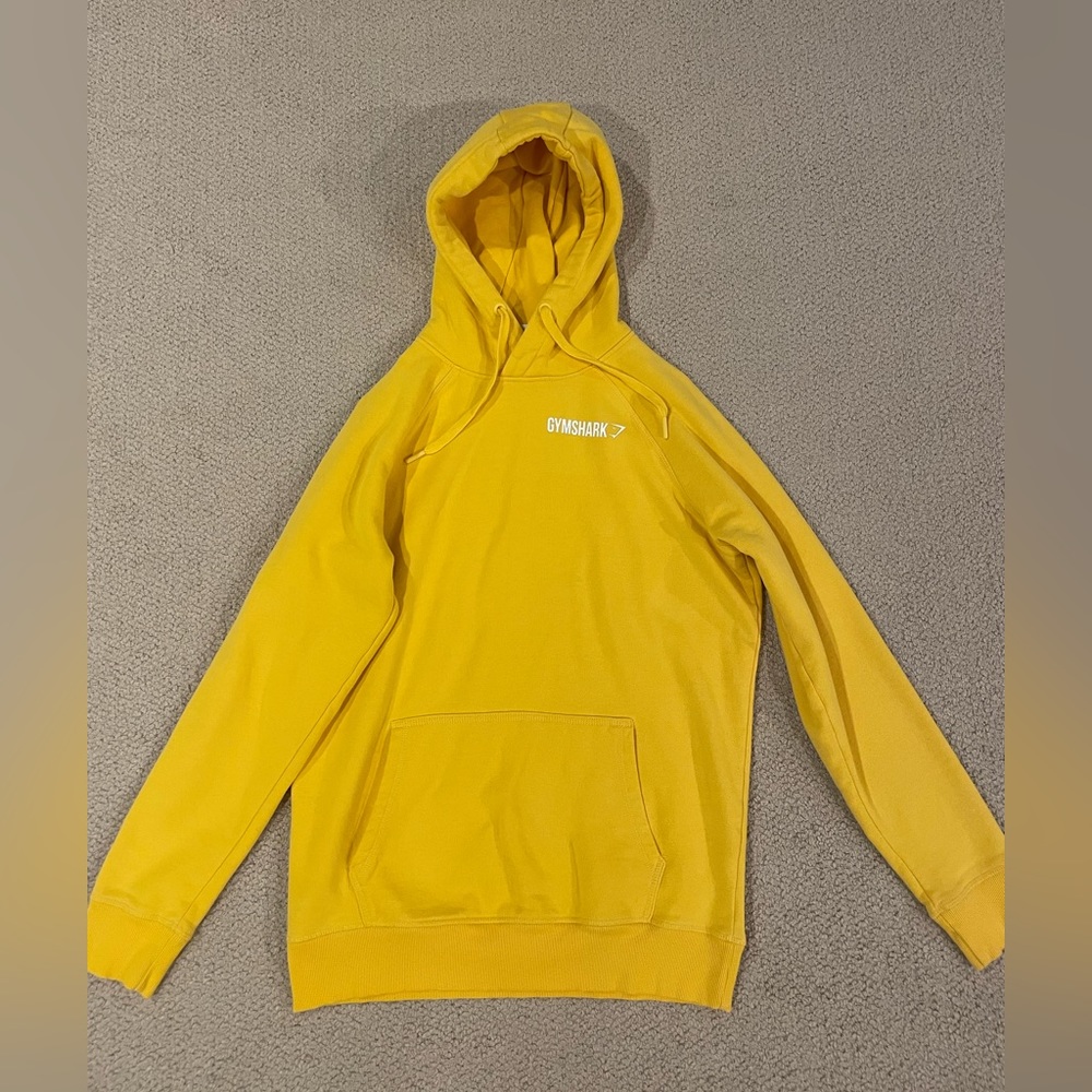 Gymshark men’s hoodie, size medium, yellow